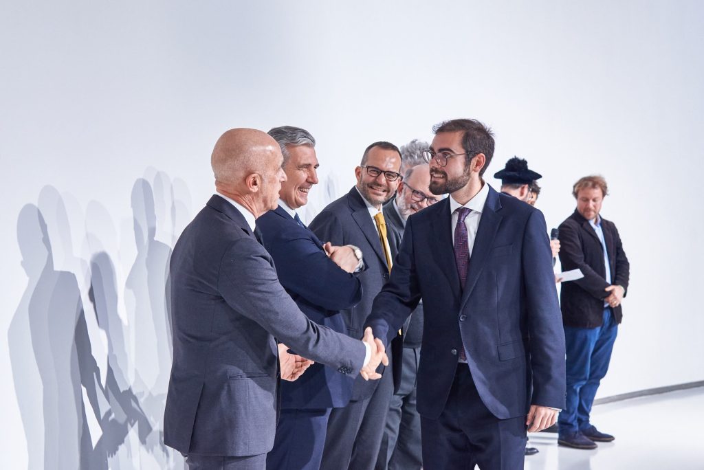 Graduation day at the Enzo Ferrari Museum in Modena