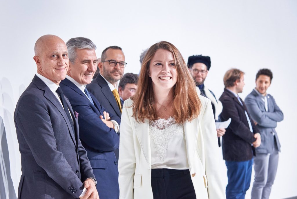 Graduation day at the Enzo Ferrari Museum in Modena