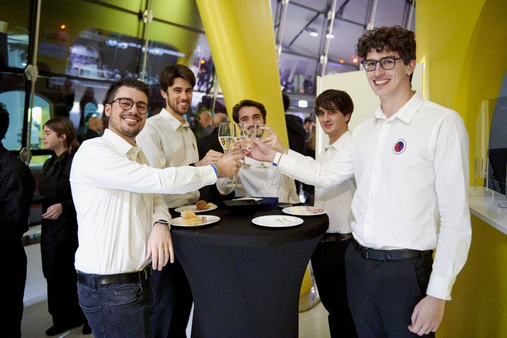 Graduation day at the Enzo Ferrari Museum in Modena