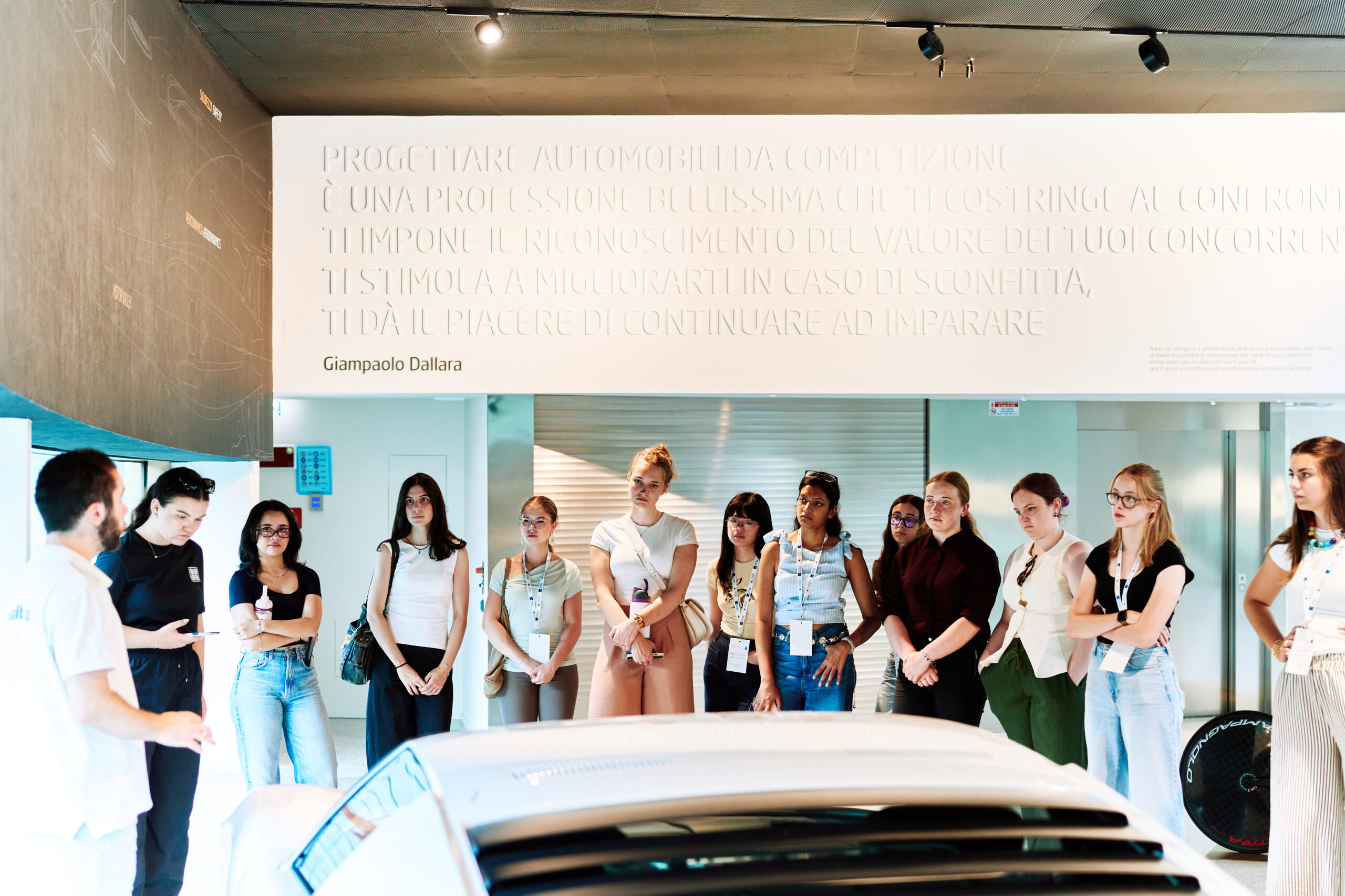 Inside Dallara: Women in Transport participants experience engineering excellence